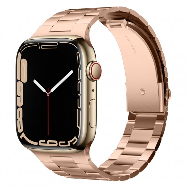 elago Paslanmaz elik Apple Watch 7 Kay (45mm)-Rose Gold