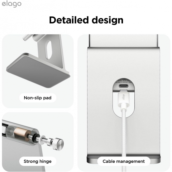elago Qi2 Kablosuz arj Stand-White
