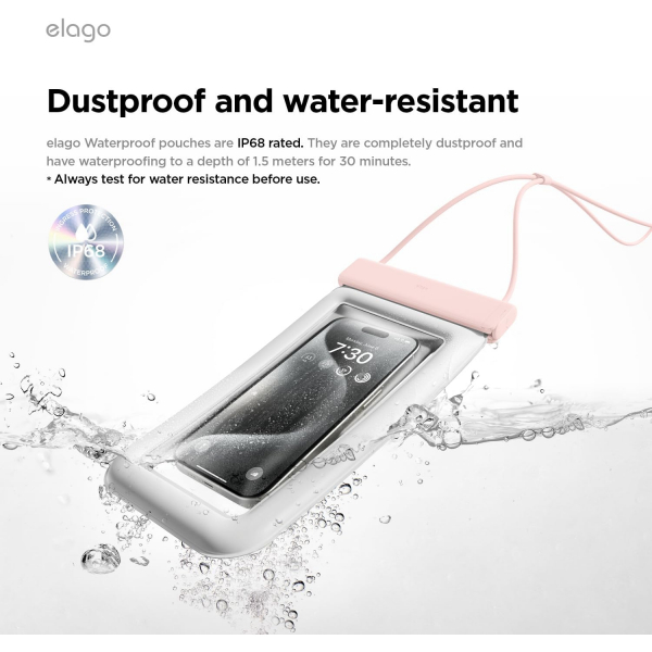 elago Su Geirmez Telefon Klf-Lovely Pink 