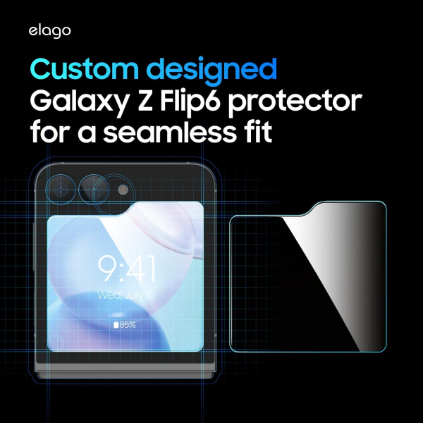 elago Samsung Galaxy Z Flip 6 Ekran Koruyucu