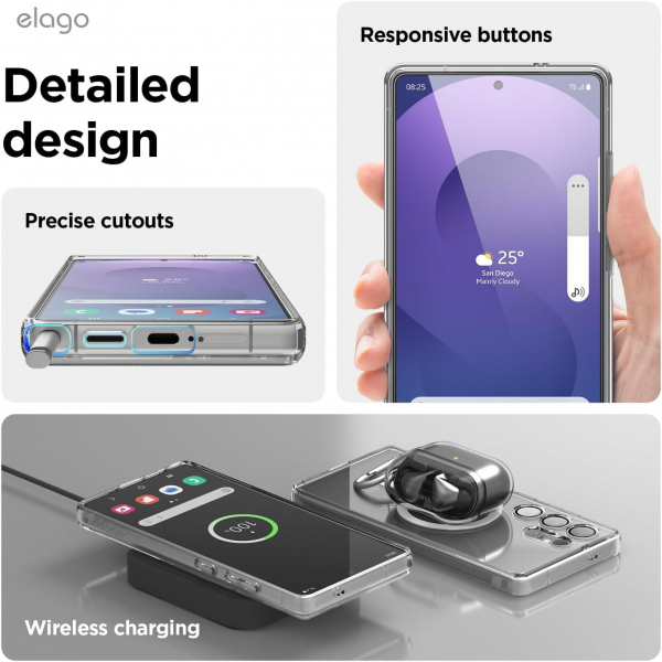elago Samsung Galaxy S25 Ultra effaf MagSafe Klf