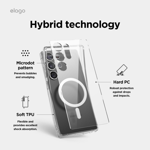 elago Samsung Galaxy S25 Ultra effaf MagSafe Klf