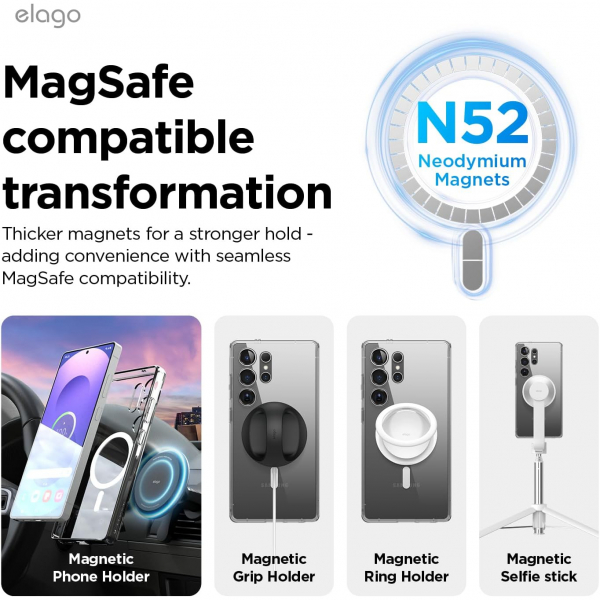 elago Samsung Galaxy S25 Ultra effaf MagSafe Klf