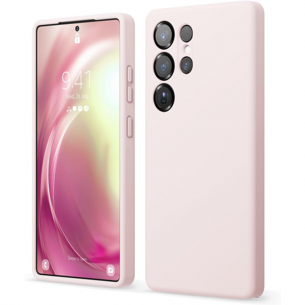 elago Samsung Galaxy S25 Ultra Silikon Klf-Lovely Pink
