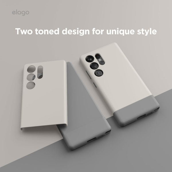 elago Samsung Galaxy S25 Ultra Silikon MagSafe Klf-Stone Grey