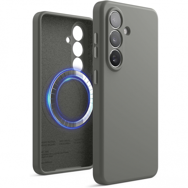 elago Samsung Galaxy S26 Magnetic Silicone K�l�f-Medium Grey