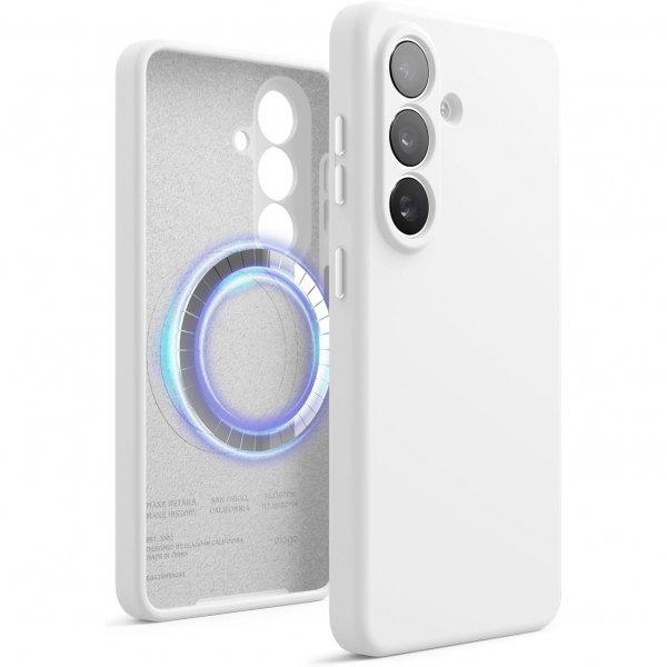 elago Samsung Galaxy S26 Magnetic Silicone K�l�f-White