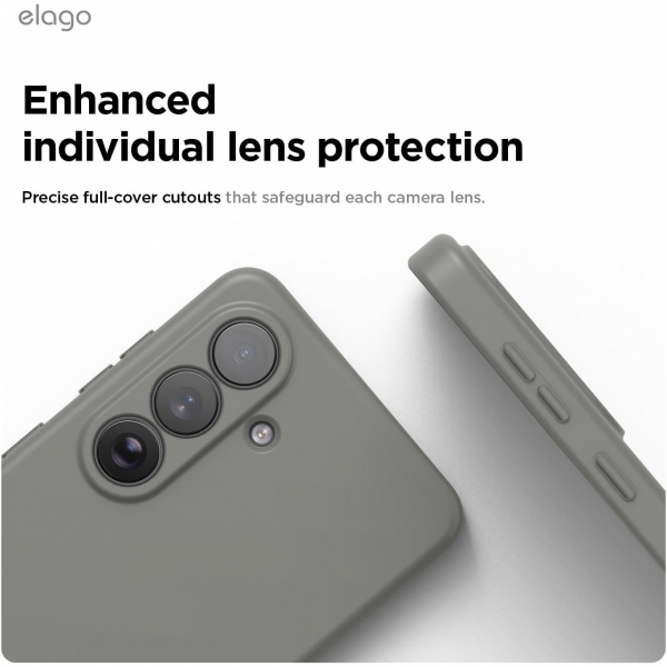 elago Samsung Galaxy S26 Plus Magnetic Silicone K�l�f-Medium Grey