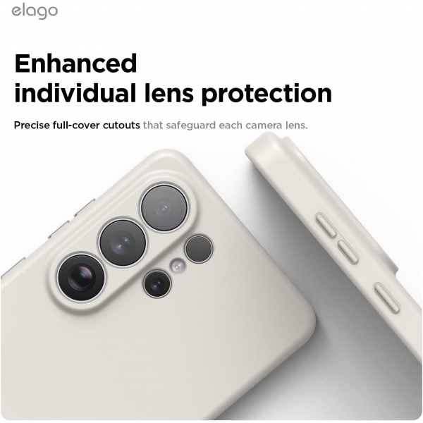 elago Samsung Galaxy S26 Ultra Magnetic Silicone K�l�f-Stone