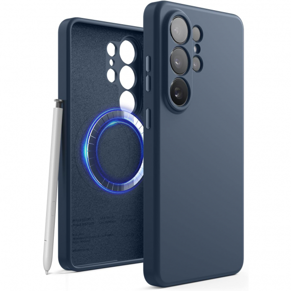 elago Samsung Galaxy S26 Ultra Magnetic Silicone K�l�f-Jean Indigo