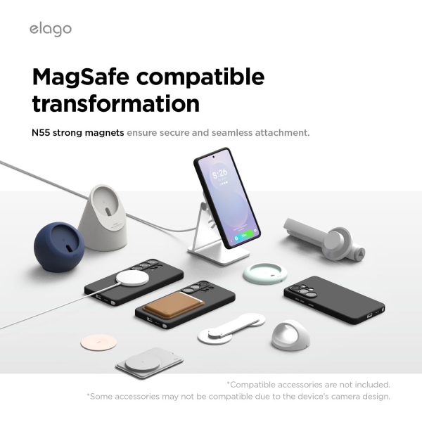 elago Samsung Galaxy S26 Ultra Magnetic Silicone K�l�f-Lovely Pink