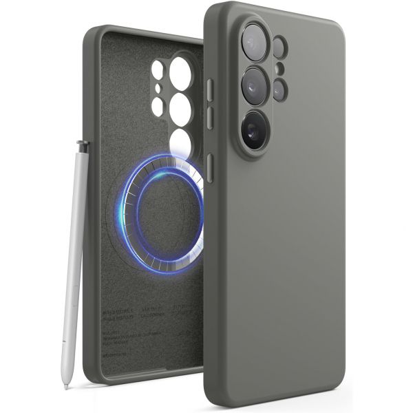 elago Samsung Galaxy S26 Ultra Magnetic Silicone K�l�f-Medium Grey