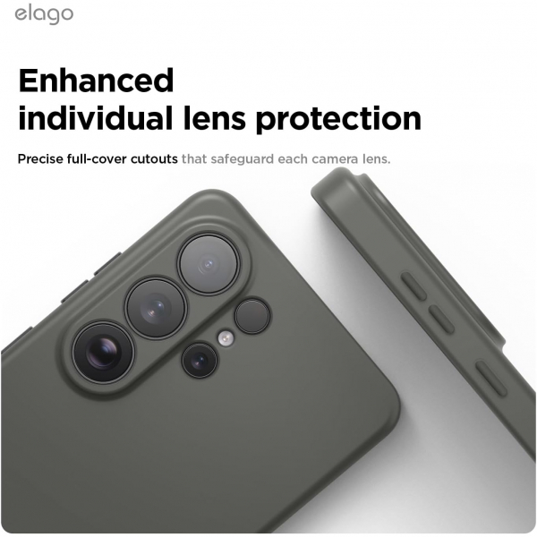 elago Samsung Galaxy S26 Ultra Magnetic Silicone K�l�f-Medium Grey