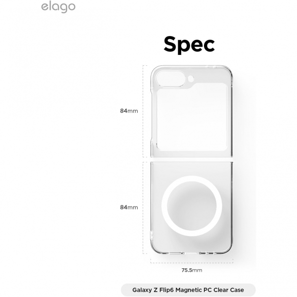 elago Samsung Galaxy Z Flip 6 MagSafe Klf 