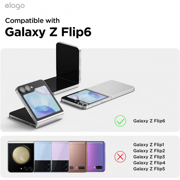 elago Samsung Galaxy Z Flip 6 MagSafe Klf 