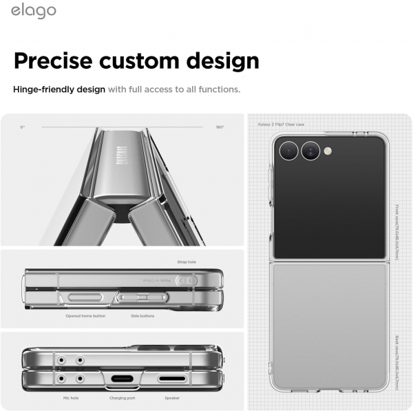 elago Samsung Galaxy Z Flip 7 effaf Klf 