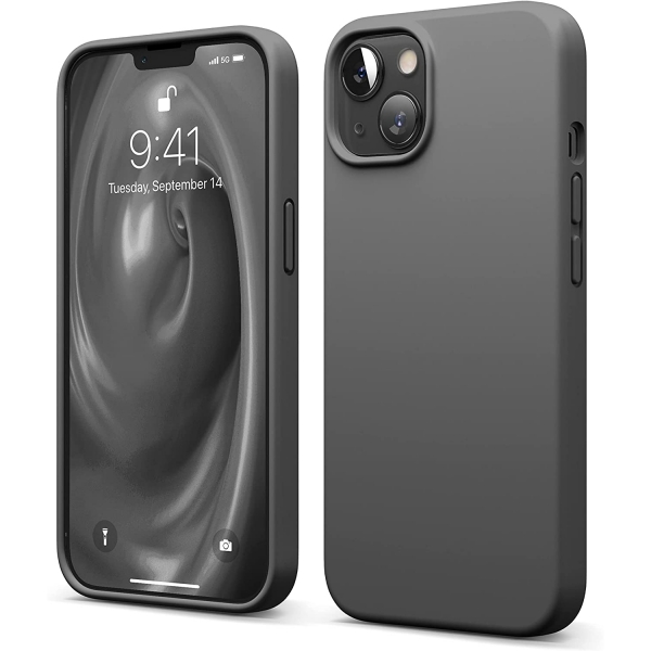 elago iPhone 13 Silikon Klf-Dark Grey