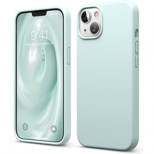 elago iPhone 13 Silikon Klf-Green