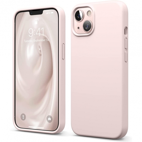 elago iPhone 13 Silikon Klf-Lovely Pink