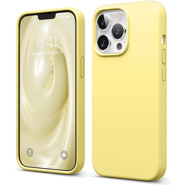 elago iPhone 13 Pro Silikon Klf-Yellow