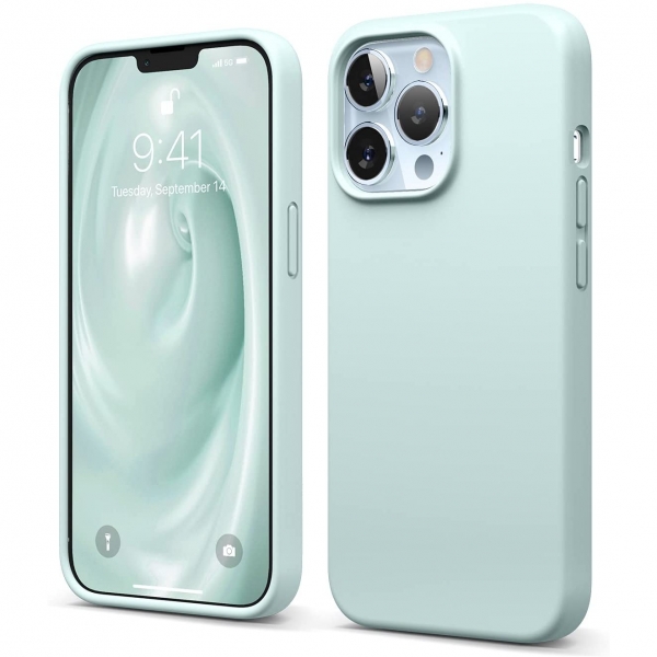 elago iPhone 13 Pro Silikon Klf-Green