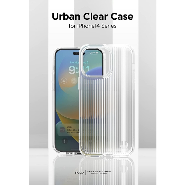 elago Urban Clear Serisi iPhone 14 Plus Klf