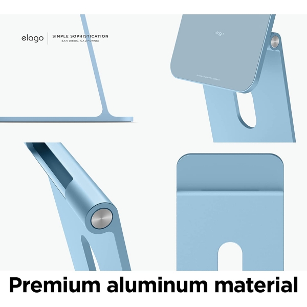 elago iPad in Tasarlanm Premium Manyetik Stand -Light Blue