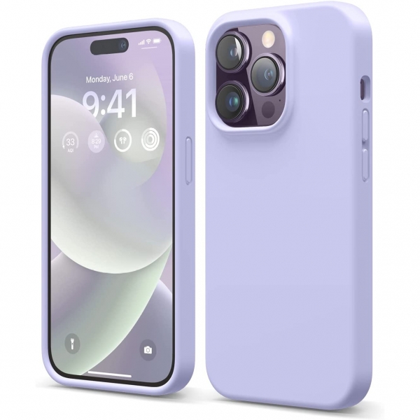 elago iPhone 14 Pro Silikon Klf-Purple