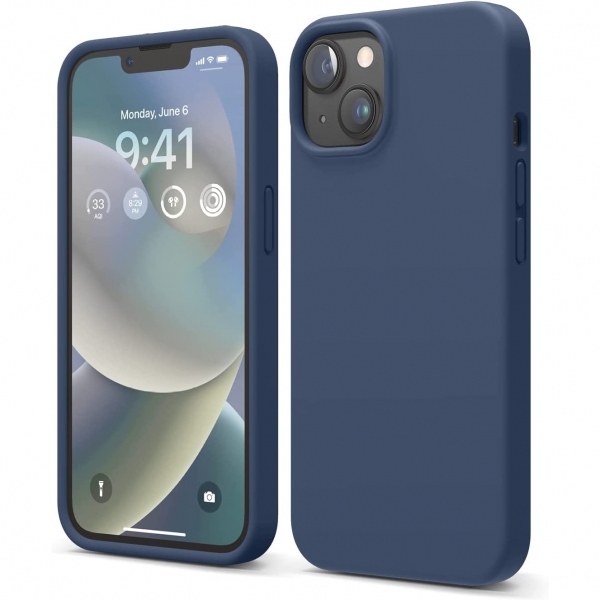 elago iPhone 14 Silikon Klf-Jean Indigo