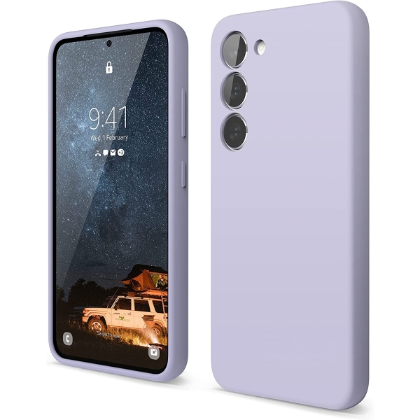 elago Galaxy S23 Plus Silikon Klf-Lavender