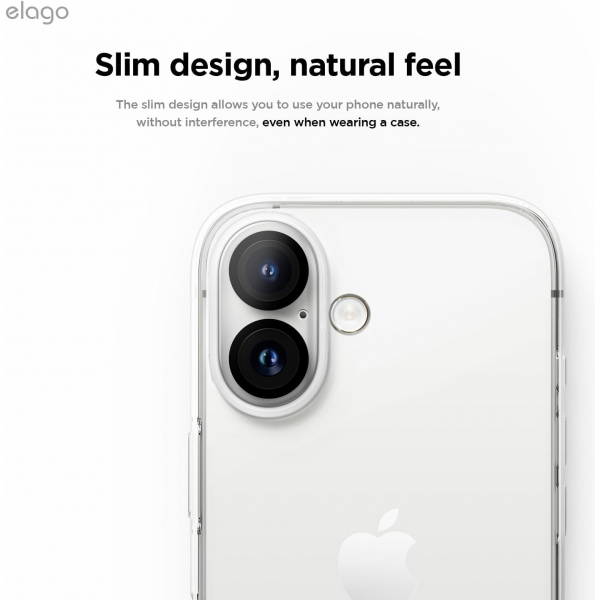 elago iPhone 16/16 Plus Kamera Koruyucu