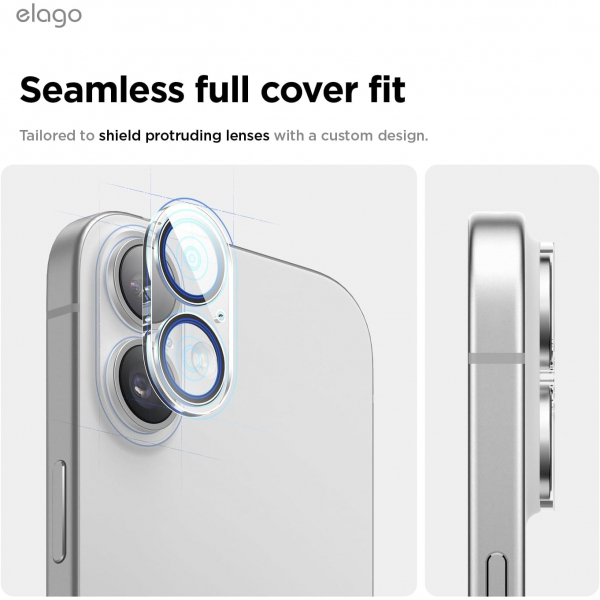 elago Apple iPhone 17 Kamera Lens Koruyucu(2 Adet)