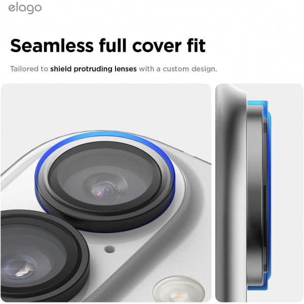 elago Apple iPhone 17 Kamera Lens Koruyucu(2 Adet)