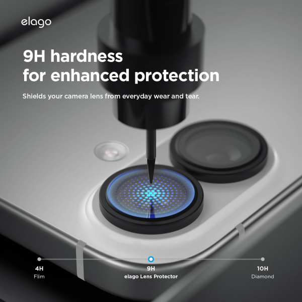 elago Apple iPhone 17 Kamera Lens Koruyucu(2 Adet)