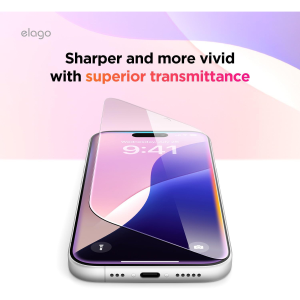 elago iPhone 16 Privacy Ekran Koruyucu(2 Adet)