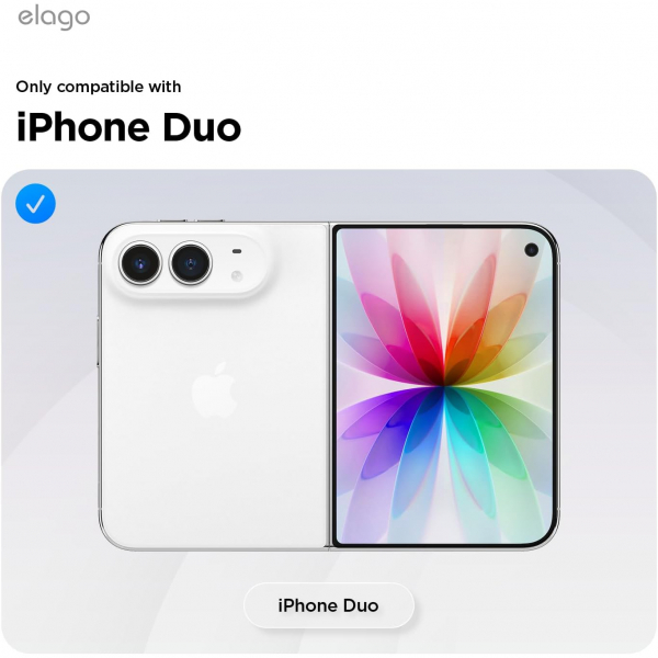 elago iPhone Duo Kamera Lens Koruyucu (2 Adet)