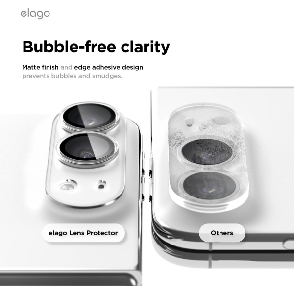 elago iPhone Duo Kamera Lens Koruyucu (2 Adet)