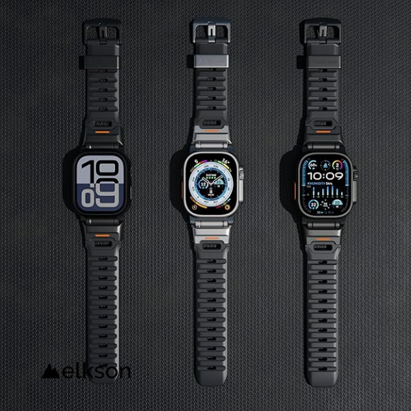 elkson Apple Watch Ultra 2.Nesil Kay -Stainless Steel