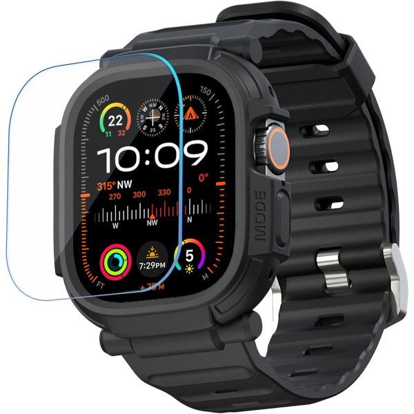 elkson Quattro Pro Apple Watch Ultra 2.Nesil K�l�f -Black