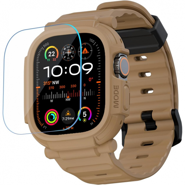 elkson Quattro Pro Apple Watch Ultra 2.Nesil K�l�f -Desert Sand