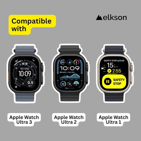 elkson Quattro Pro Apple Watch Ultra 2.Nesil K�l�f -Green