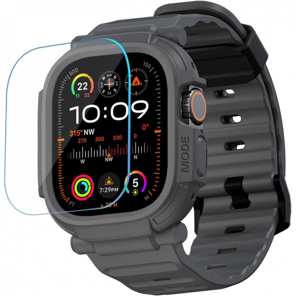 elkson Quattro Pro Apple Watch Ultra 2.Nesil K�l�f -Grey