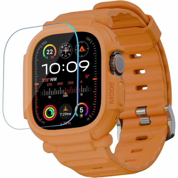 elkson Quattro Pro Apple Watch Ultra 2.Nesil K�l�f -Orange