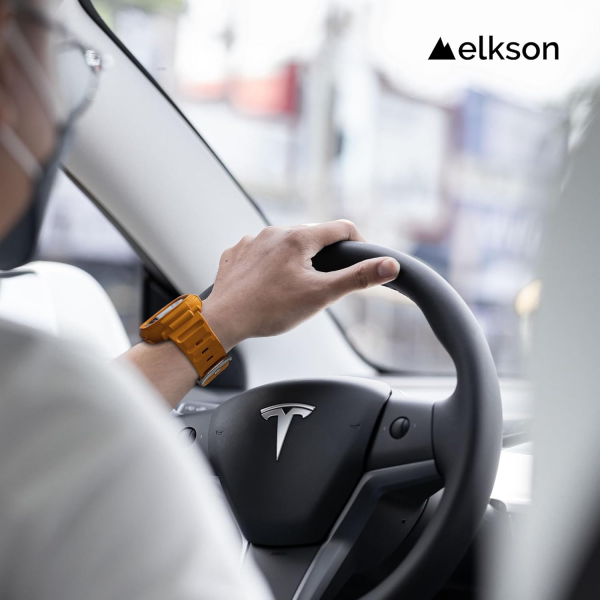 elkson Quattro Pro Apple Watch Ultra 2.Nesil K�l�f -Orange