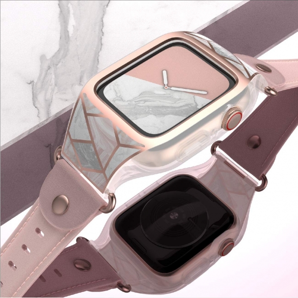 i-Blason Apple Watch Cosmo Serisi Klf (38mm)-Marble