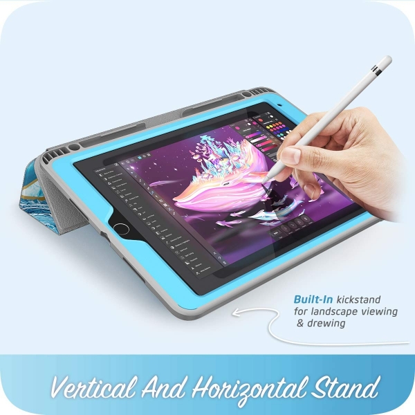 i-Blason Apple iPad Air 3 Cosmo Serisi Klf (10.5 in)-Blue