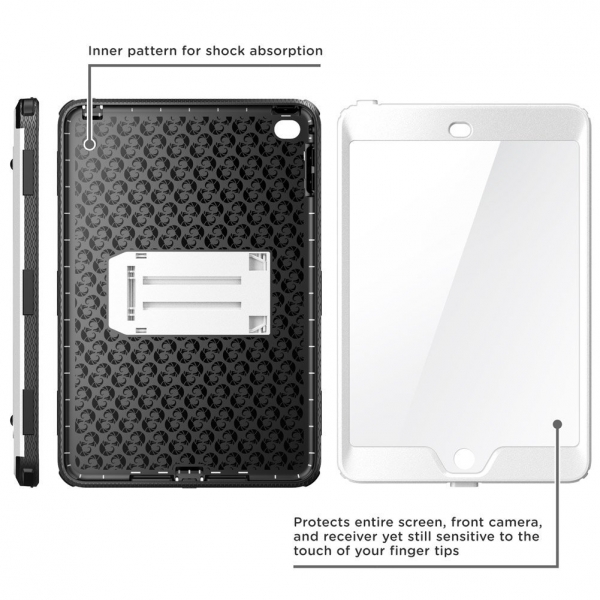 i-Blason Apple iPad Mini 4 Armorbox Klf-White