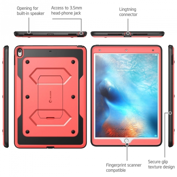 i-Blason Apple iPad Pro Armorbox Kickstand Klf (10.5 in)-Pink