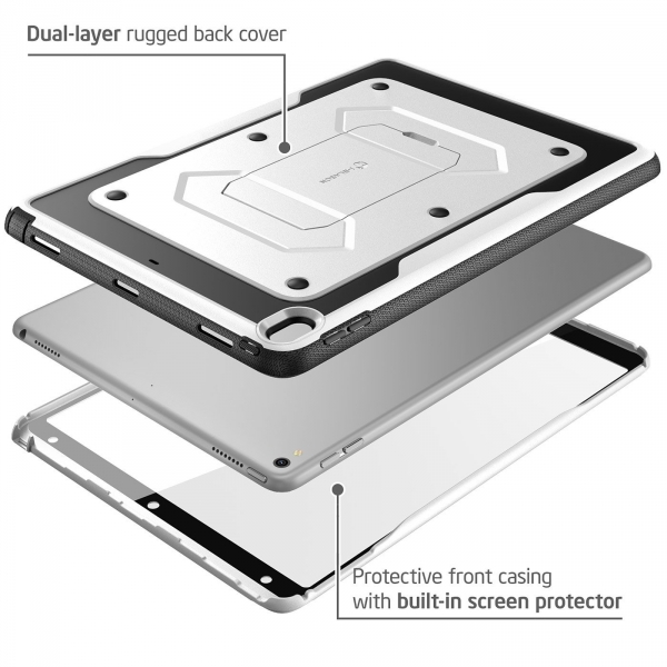 i-Blason Apple iPad Pro Armorbox Kickstand Klf (10.5 in)-White