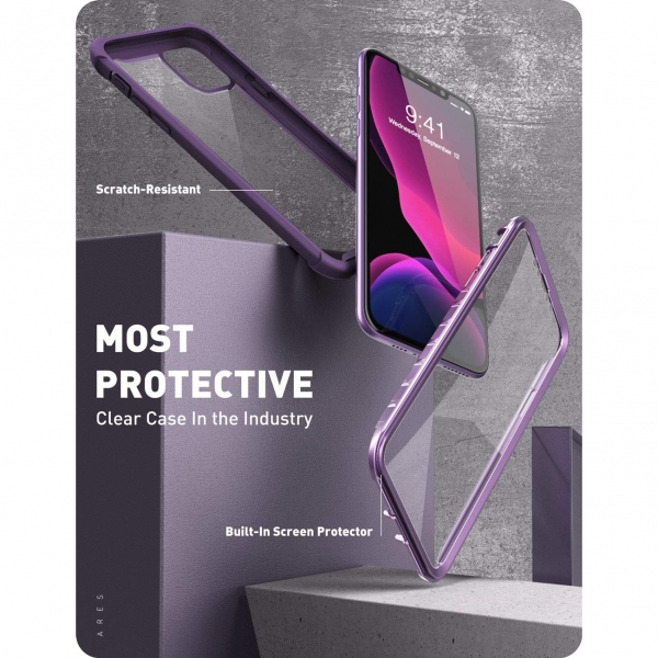 i-Blason Apple iPhone 11 Ares Serisi Klf-Purple